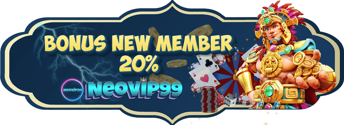 BONUS NEW MEMBER 20%